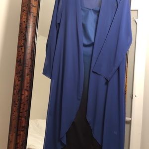 2-pc Dress and sheer cover